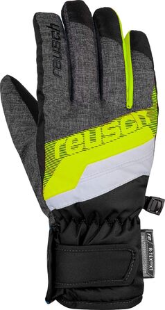 Рукавички Reusch Kids Dario R-tex Xt (чорний/жовтий, розмір 5)