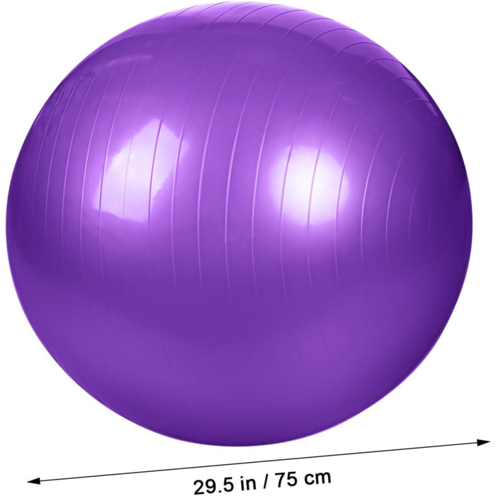 Йога Пілатес Баланс М'яч Тренажер ПВХ Фіолетовий