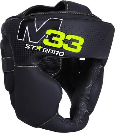 Шолом Starpro M33 чорний, захисний щиток, XS, поглинання поту