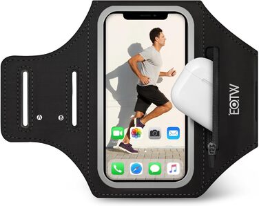 Тримач для телефону Jogging Sports з сумкою для Airpods iPhone/Galaxy/Pixel