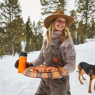 Термос-гуртка HYDRO FLASK 473 мл, ізольована сталева чашка для кави з кришкою Flex Sip, герметична, широка горловина, колір Sunflower