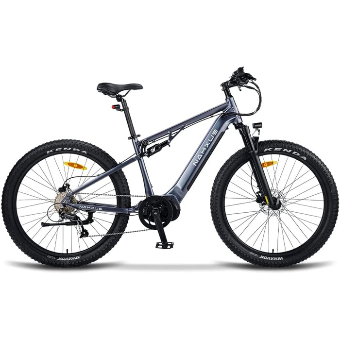 Електровелосипед  27M201 E-Bike 27.5 Fat Tire, 9-швидкісний, запас ходу 150 км