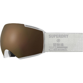 Гірськолижні окуляри Cb Unisex Icone X Superdry (1 упаковка) L White Shiny