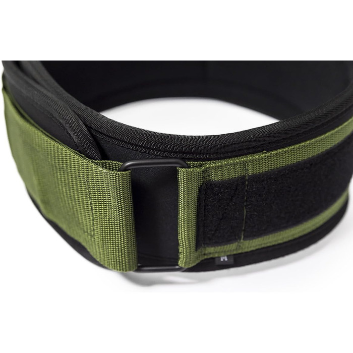 Дюйми Man Ergo WOD Belt-M (100 см) - чорний/темно-зелений, PSNYPLAT030, 4