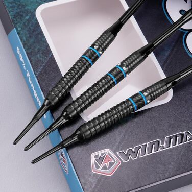 Професійні дротики для дартсу WIN.MAX 90% вольфраму, 16-18 г, 3 шт