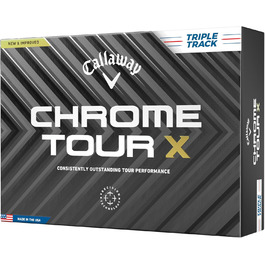 М'ячі Callaway Chrome Tour X для гольфу