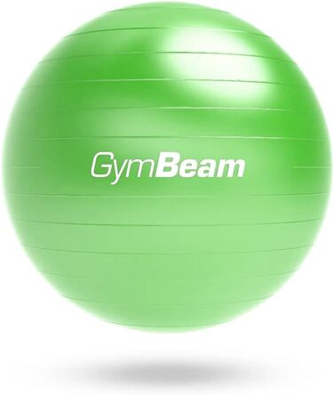 М'яч для вправ GymBeam 85 см з насосом, знімає біль (зелений)