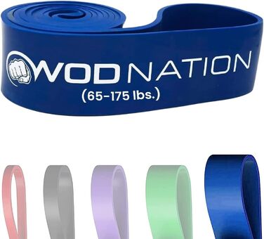 Петля для підтягувань WOD Nation 41 дюйм, еспандер для фітнесу, кросфіту, розтяжки та тренувань