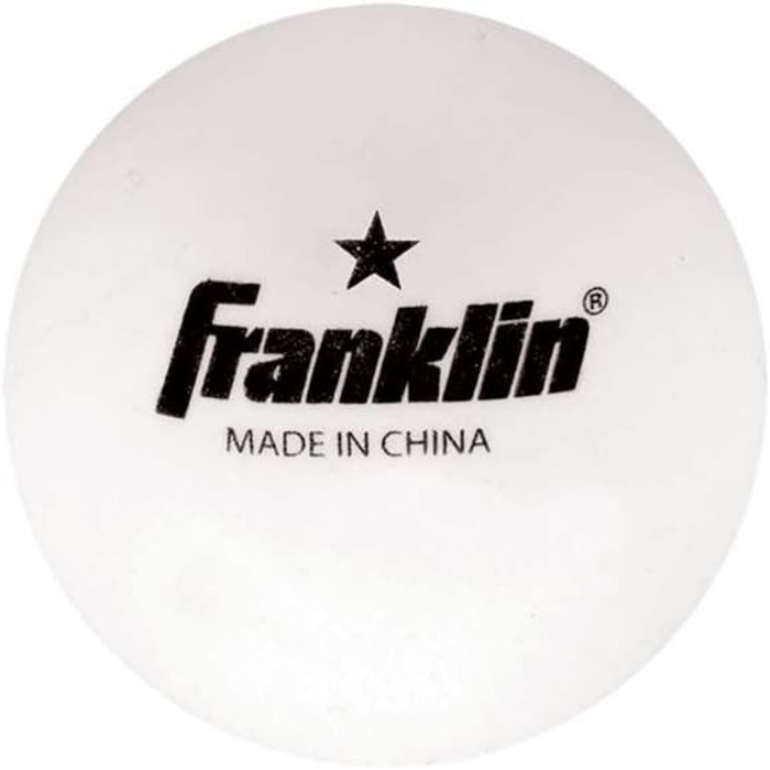 М'ячі Franklin Sports 40 мм 144 шт., білий/помаранчевий, One Star