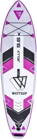 Надувна SUP-дошка Wattsup Jelly 9'6'' для жінок, різнокольорова