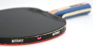 Ракетка для настільного тенісу Butterfly Timo Boll Silver Ракетка для настільного тенісу TT Hobby ракетка для амбітних рекреаційних гравців висока якість Сертифікована ITTF гума Addoy Анатомічна форма ручки