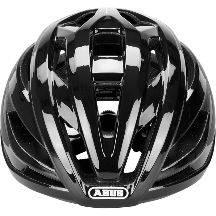 Велошолом ABUS StormChaser для професійного шосейного спорту, легкий і комфортний, для чоловіків та жінок, розмір L (59-61 см), чорний глянцевий