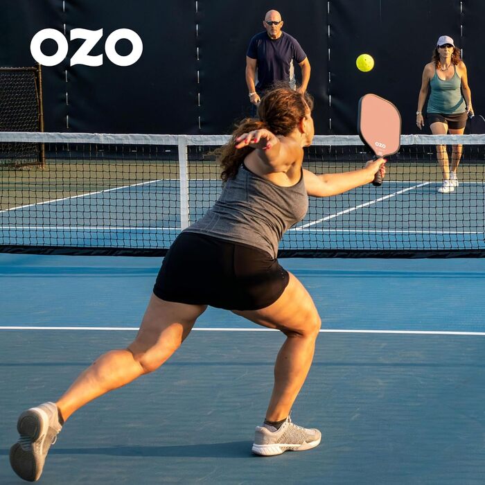 Ракетка OZO Pickleball Гібрид для початківців, рожева