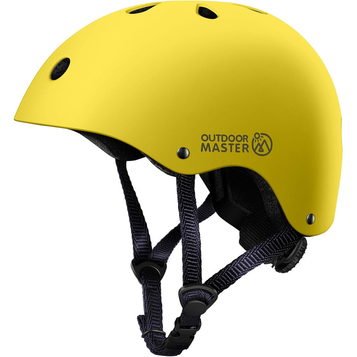 Дитячий велосипедний шолом OutdoorMaster, регульований, для скейтборду, самокату, баланс-байка, знімні підкладки