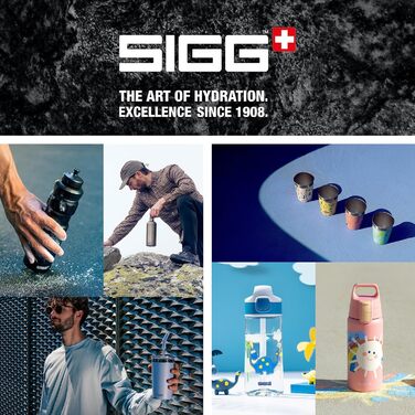 Термос SIGG Shield Therm One 1 л, газований, без BPA, перероблена сталь