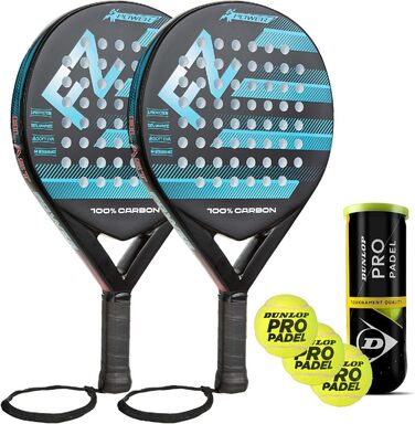 Стартовий набір Padel Tennis - 2 ракетки Forza, 3 м'ячі Dunlop