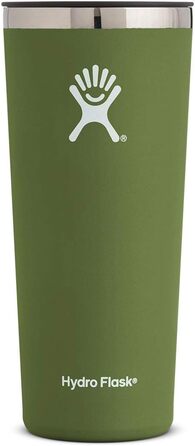 Термочашка Hydro Flask 650 мл з нержавіючої сталі, вакуумна ізоляція, BPA-free кришка, олива, для напоїв