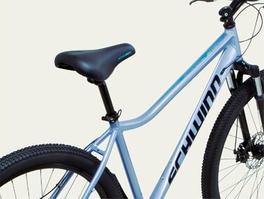 Гірський велосипед Schwinn Fleet для підлітків та дорослих, алюмінієва рама, передня підвіска, дискові гальма (шини 27.5, світло-синій)