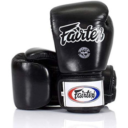 Боксерські рукавички Fairtex BGV1 Чорні Триколірні 14 унцій