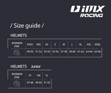Мотошолом IMX RACING MXT-01 для бездоріжжя, 2 розміри оболонки, 3 розміри EPS, скло з UV-фільтром і сонцезахистом, знімна підкладка