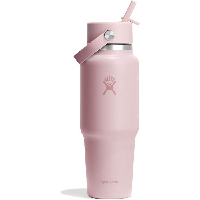 Термобутилка Hydro Flask 946 мл з нержавіючої сталі з ізоляцією TempShield та кришкою з трубочкою Trillium