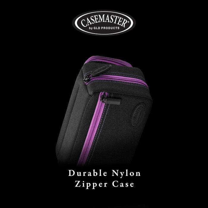 Сумка Casemaster Plazma Pro, велика кишеня, аметистовий край для 6 дартсів