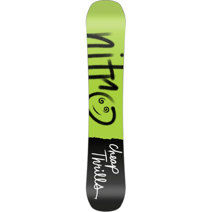 Чоловічі сноуборди Nitro Cheap Thrills 23 All Mountain Urban Freestyle Twin Board Wide 152 Multicolor