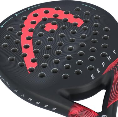 Ракетка HEAD Zephyr Padel One size Чорна/Рожева