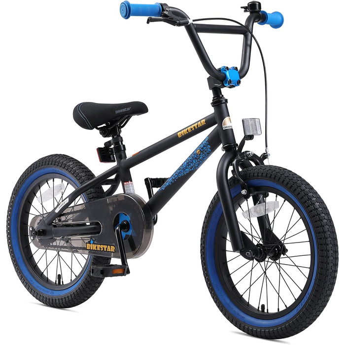 Велосипед BIKESTAR дитячий 3-6 років 12-20 дюймів BMX