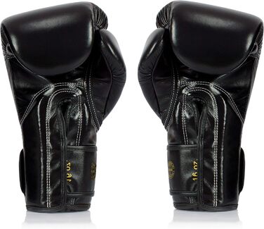 Рукавички для кікбоксингу Fairtex Glory Limited Edition (14 унцій, чорні BGVG1)