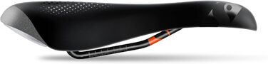 Велосипедне сідло Selle Italia Sportourer X Race Gel Flow Hi-Viz, чорне, універсальний розмір