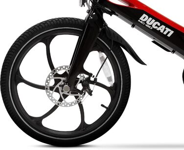 Електровелосипед DUCATI MG20, червоний, 20', унісекс, One size