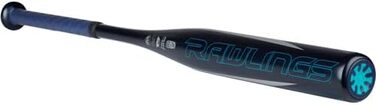 Ракетка Rawlings Eclipse Fastpitch -12, алюміній, 81 см, Jet Black/Electric Blue