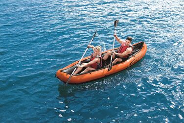Надувний каяк Bestway Hydro-Force Ventura для 2 осіб, 330x94x48 см, з веслом