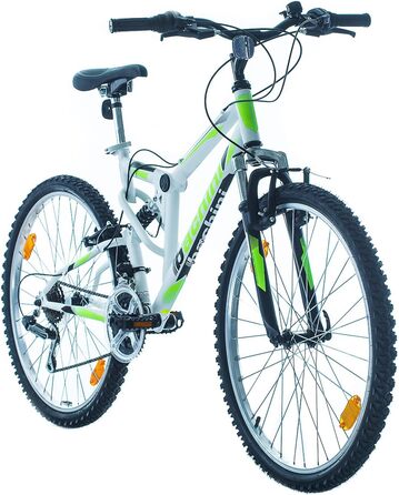 Probike Extreme 26 MTB чорний, повна підвіска, 18 швидкостей, 155-180 см