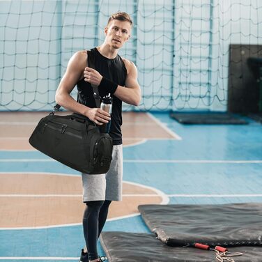 Жіноча спортивна сумка-саквояж для подорожей, водонепроникна, з відділенням для взуття та вологого одягу, ручна поклажа для літака