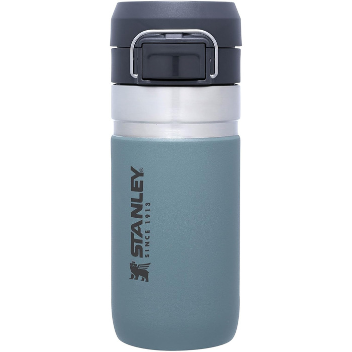 Термос-пляшка Stanley Quick Flip з нержавіючої сталі, 7+ годин холод, BPA-free, герметична, для води, зручна кришка, придатна для миття в посудомийці
