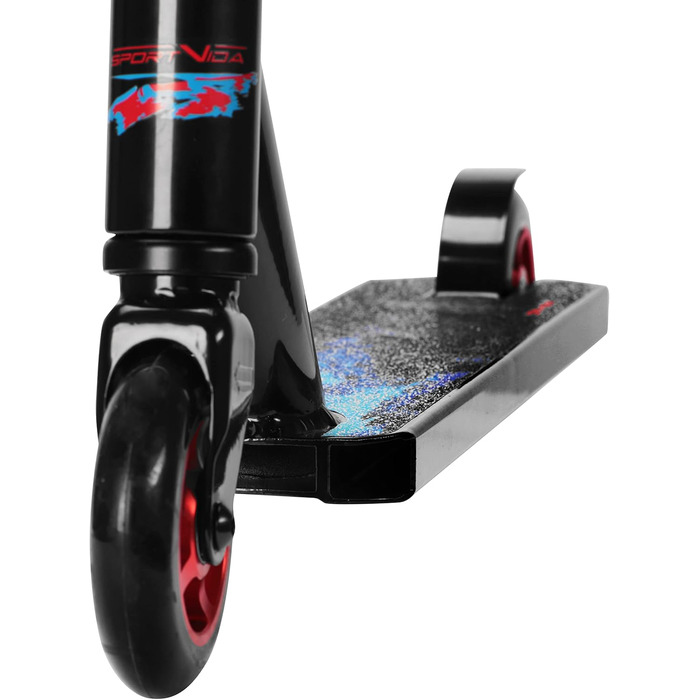 Трюковий самокат SportVida, самокат Kickscooter Kick Scooter City Scooter Kickboard з фіксованою планкою обертання на 360 Kickscooter Trick Scooter для дітей дорослих PU колеса SV-WO0002