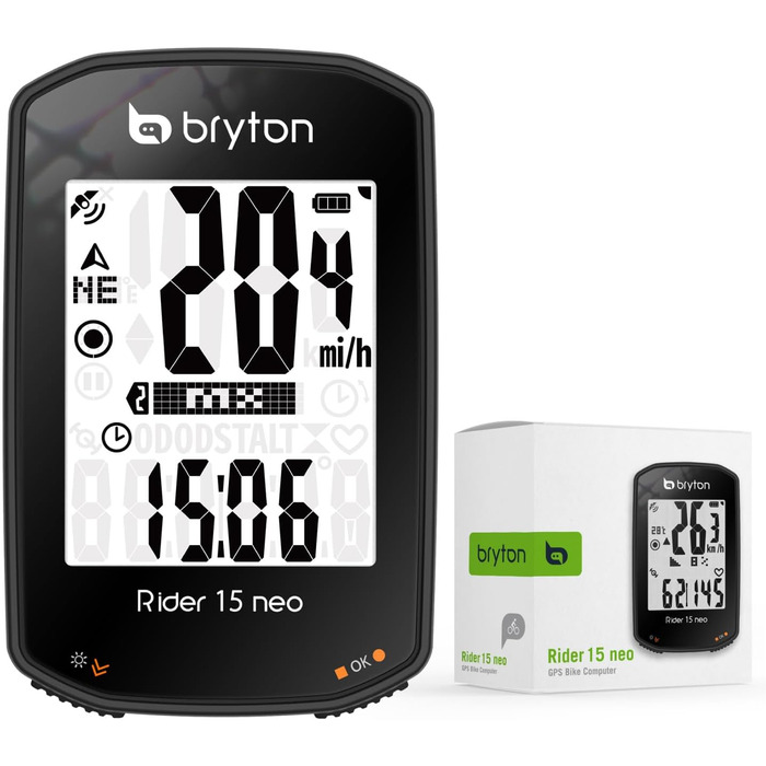 Велокомп'ютер Bryton Rider 420/15NEO GPS (Rider 15 neo)