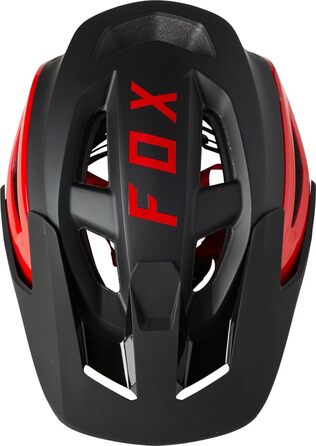 Унісекс велосипедний шолом Fox Racing Speedframe Pro з захистом IPS Air Node, BOA Fit, чорний/червоний, розмір S