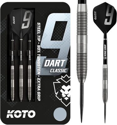 Набір KOTO 9-Darts Classic 90 23 г 3 бочки, польоти, вали, гаманець