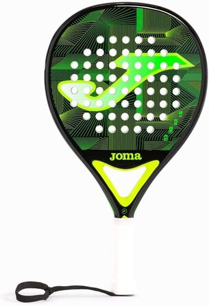 Ракетка для падла Joma Master, висока професійна ракетка з вуглецевого волокна 1k - pala Padel- pala Padel 360-380 гр, форма розриву- Тенісні ракетки (зелена)