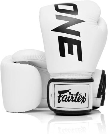 Рукавички Fairtex BGV1 ONE Муай Тай 16 унцій Білі