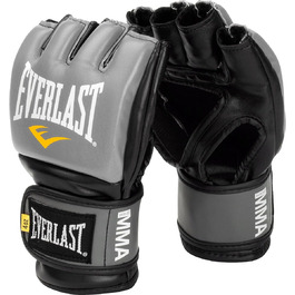 Рукавички Everlast Pro Style MMA L-XL сірі для грепплінгу