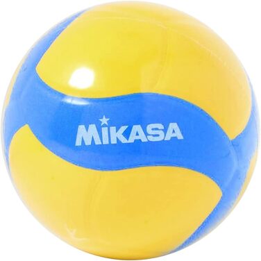 Волейбольний м'яч Mikasa Smile Valley №4 VS160W-Y, для залу, рекомендований тиск 0,10-0,15 кгс/см²