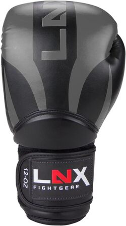Боксерські рукавички LNX Nitro 8-16oz для чоловіків, жінок і дітей — для боксу, кікбоксингу, муай-тай, MMA, спарингів, тренувань