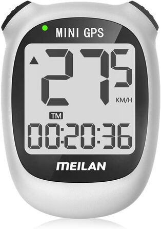 Велокомп'ютер MEILAN M3 Mini GPS, 16 функцій, водонепроникний, білий