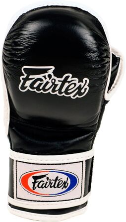 Спарингові рукавички Black L, 15 Fairtex FGV15 MMA