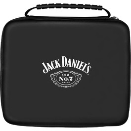 Обкладинка для дартсу Jack Daniel's Luxor EVA, чорно-біла (W368)