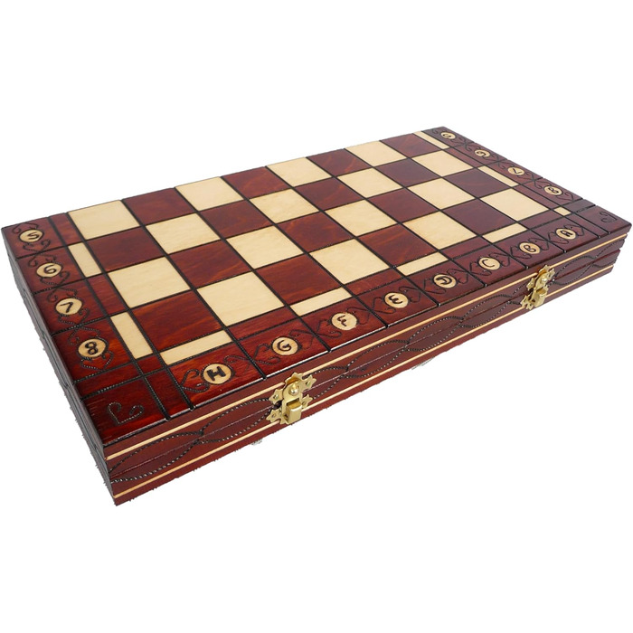 Шахи Chessebook Senator Wood 40x40 см